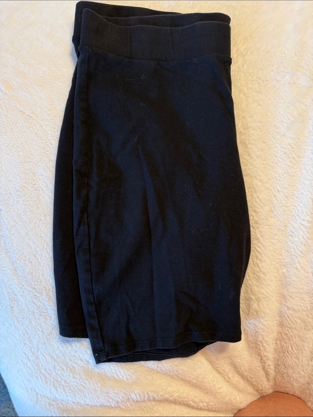 torrid Black Knit Bike Shorts